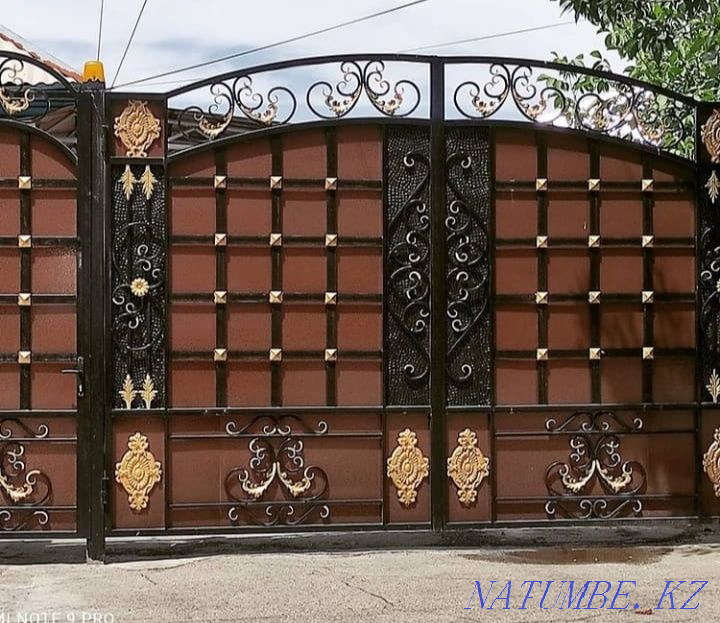 Ворота забор Талдыкорган Талдыкорган - изображение 1