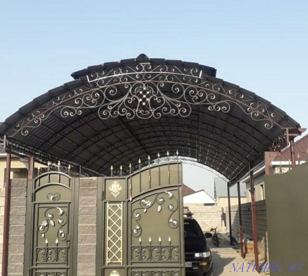 Навес, сварочный работа Кызылорда - изображение 1
