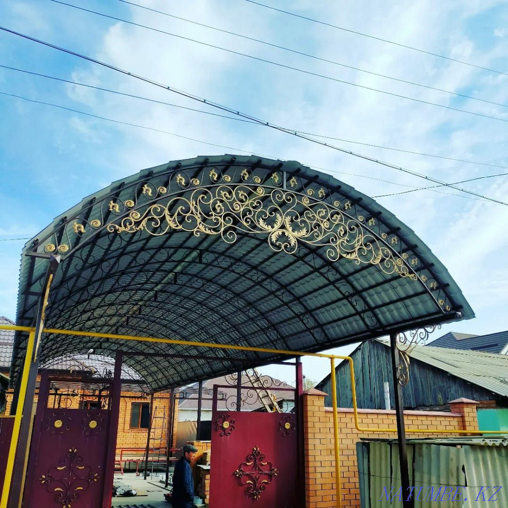 Навес, сварочный работа Кызылорда - изображение 5