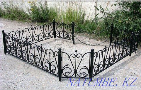 Wrought iron fences to order Aqsu - photo 5