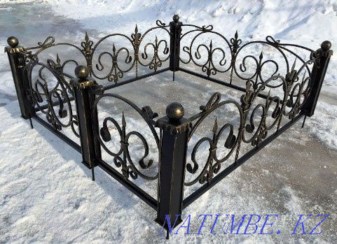 Wrought iron fences to order Aqsu - photo 3