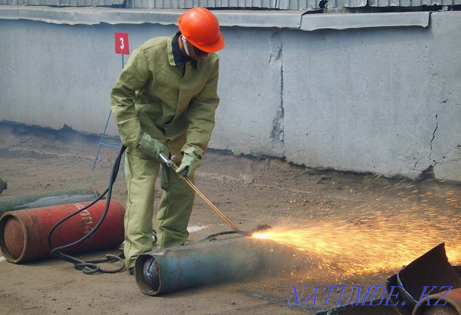Gas welder! Plumbing welding, metal cutting. Replacement of pipes, batteries. Almaty - photo 2