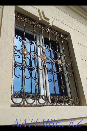 Window grille for child safety fencing all welding works i.t. Shymkent - photo 8