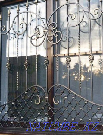 Window grille for child safety fencing all welding works i.t. Shymkent - photo 7