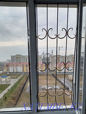 Window grille for child safety fencing all welding works i.t. Shymkent - photo 1