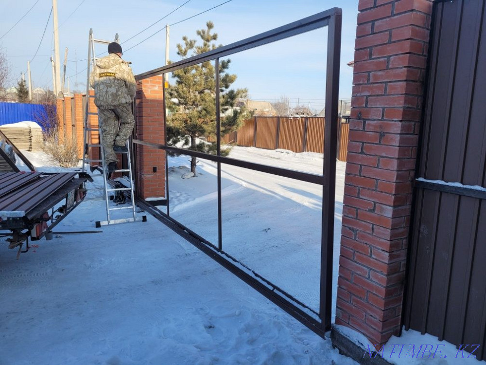 Sliding gates. Temirtau - photo 6