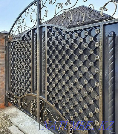 Canopy Gazebo Gate Darbaza Fence Swing Railing Varota Forging Shymkent - photo 2