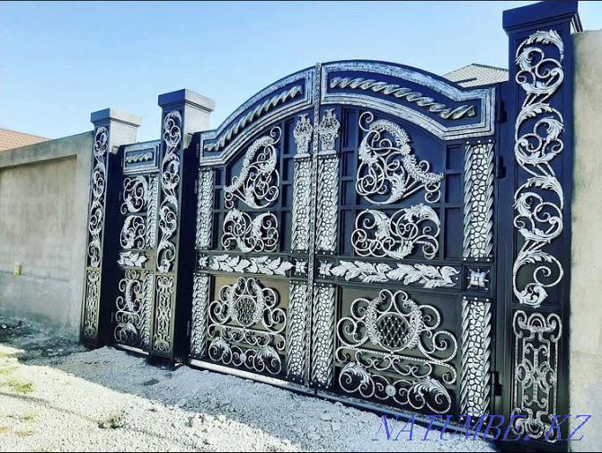 Canopy Gazebo Gate Darbaza Fence Swing Railing Varota Forging Shymkent - photo 1
