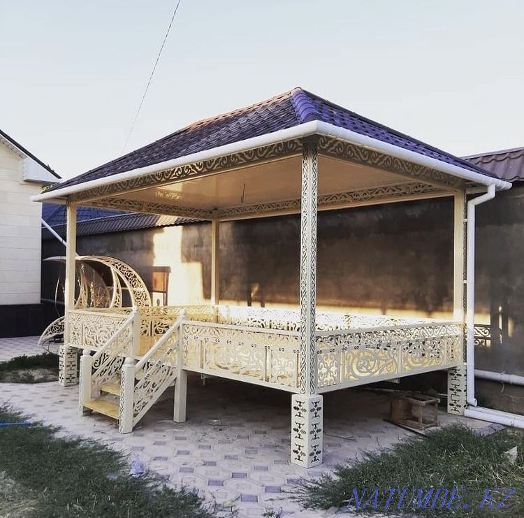 Canopy Gazebo Gate Darbaza Fence Swing Railing Varota Forging Shymkent - photo 3