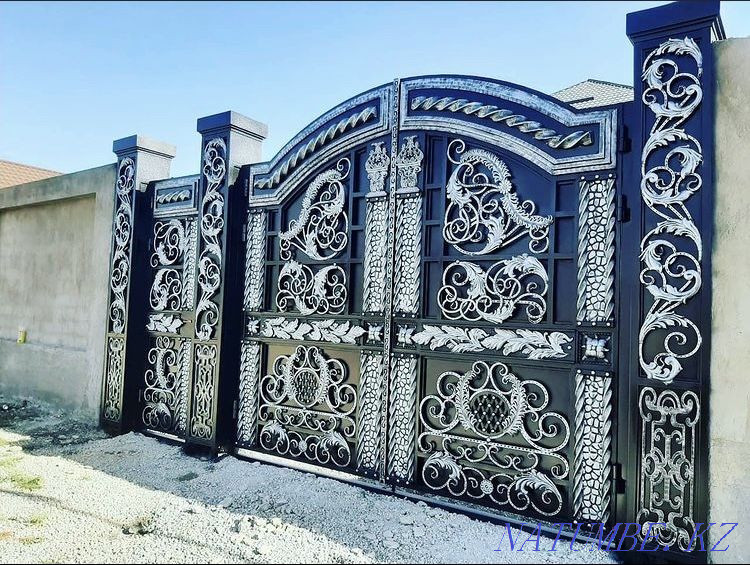 Canopy Gazebo Gate Darbaza Fence Swing Railing Varota Forging Shymkent - photo 1