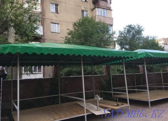 Production of an awning, tent and canopy Almaty - photo 4
