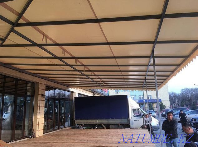 Production of an awning, tent and canopy Almaty - photo 3