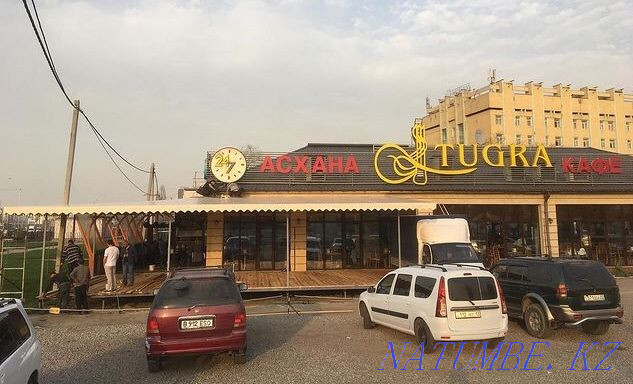 Production of an awning, tent and canopy Almaty - photo 2