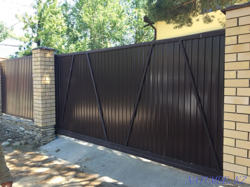 Production of sliding gates in Aktobe. Aqtobe - photo 1