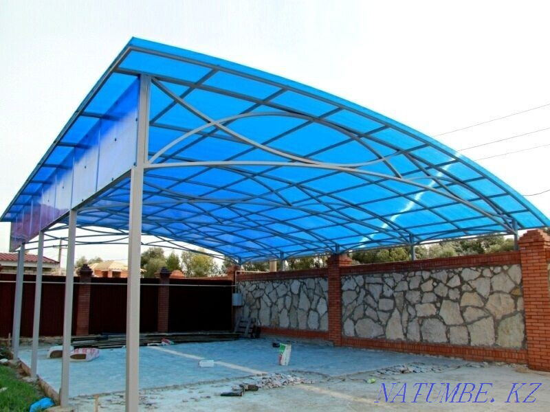 Навесы,ворота,калитки,перила Атырау - изображение 2