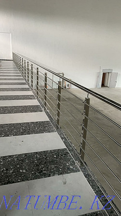 Quality stainless steel railing Almaty - photo 1