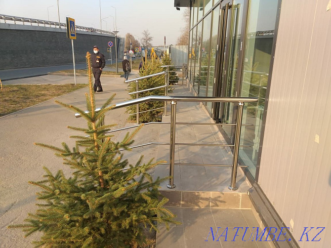 Quality stainless steel railing Almaty - photo 5