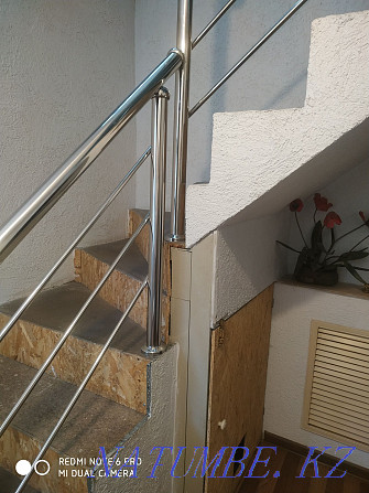 Quality stainless steel railing Almaty - photo 4