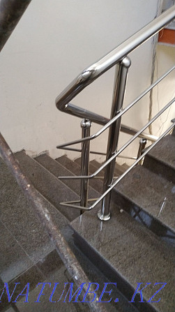 Quality stainless steel railing Almaty - photo 7