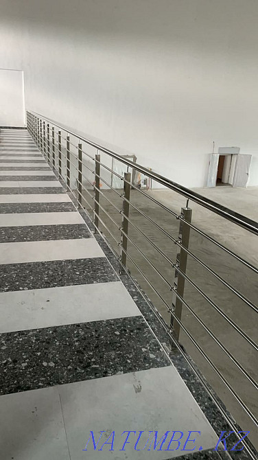 Quality stainless steel railing Almaty - photo 1