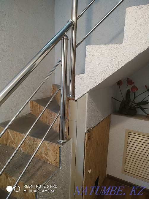 Quality stainless steel railing Almaty - photo 4