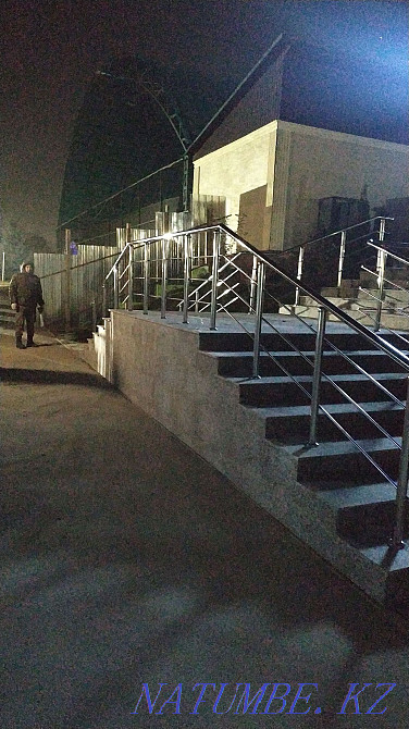 Quality stainless steel railing Almaty - photo 6