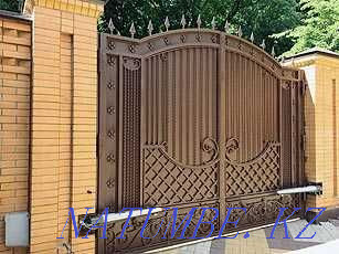 Ворота Двери Навесы Нержавейка Лестницы Качели Мангалы Талдыкорган - изображение 8