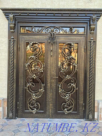 Ворота Двери Навесы Нержавейка Лестницы Качели Мангалы Талдыкорган - изображение 5