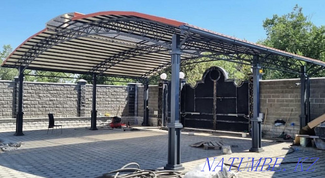 Gazebo Neves to order Tapchan Swing Gate Varota Darbaza Forging Shymkent - photo 3