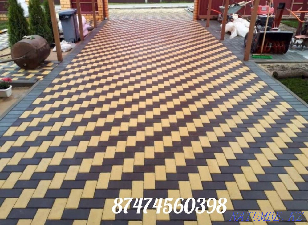 Укладка брусчатки Алматы - изображение 5