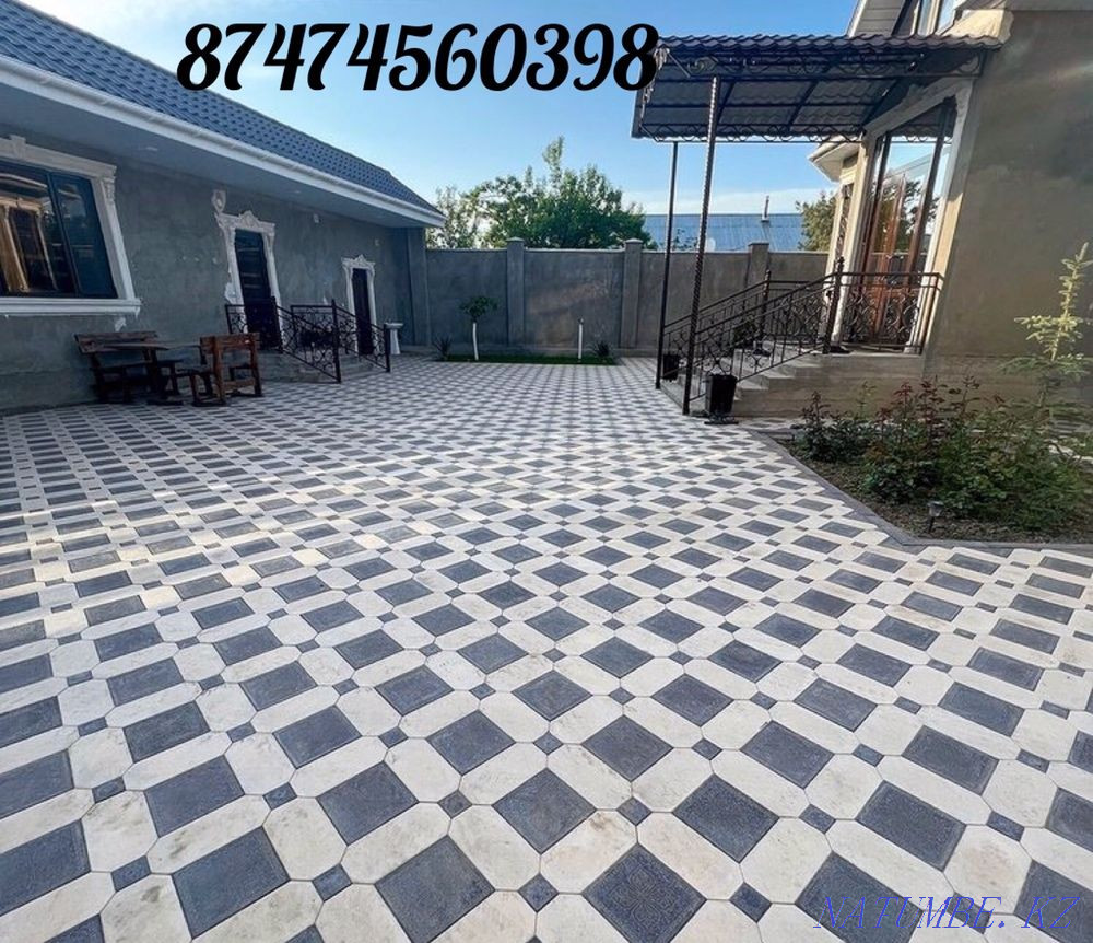 Укладка брусчатки Алматы - изображение 3
