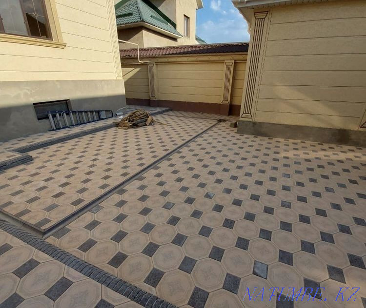 Укладка брусчатки Алматы - изображение 8