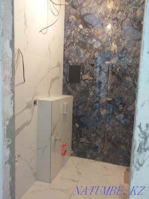 Кафелщик. Укладка кафель, плитка. Услуга сантехника Астана - изображение 8