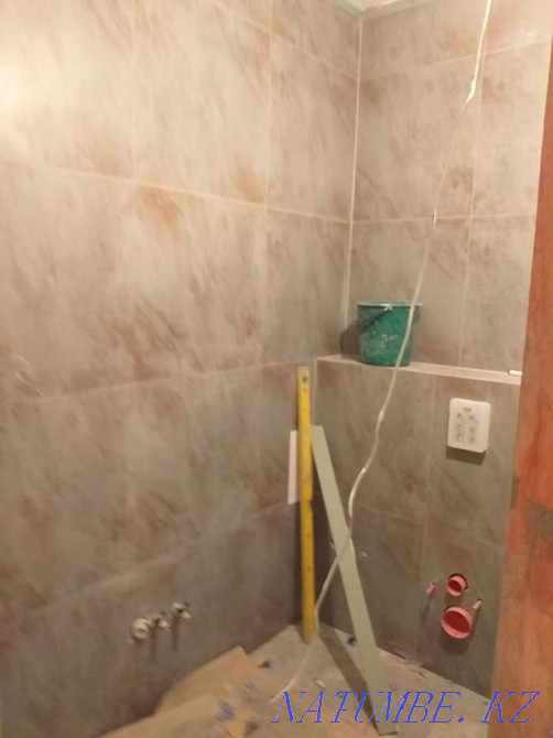 Кафелщик. Укладка кафель, плитка. Услуга сантехника Астана - изображение 4