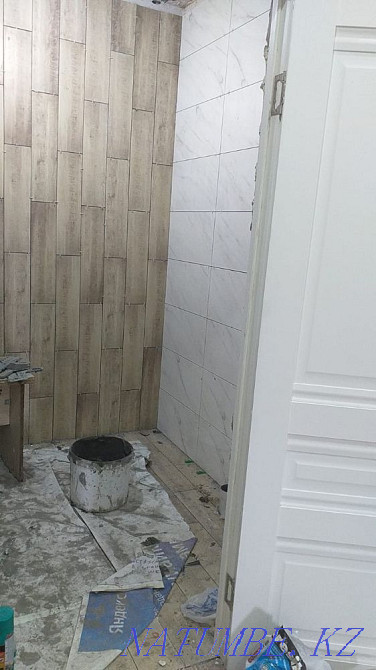 Кафелщик. Укладка кафель, плитка. Услуга сантехника Астана - изображение 1