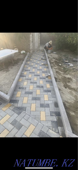 Укладка брусчатки Алматы - изображение 3