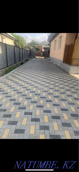 Укладка брусчатки Алматы - изображение 1