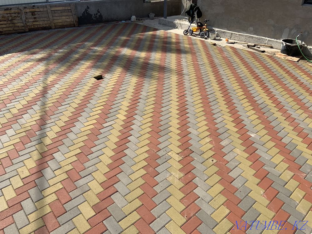 Укладка брусчатки Алматы - изображение 7