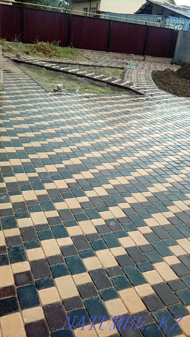 Укладка брусчатка Алматы - изображение 2
