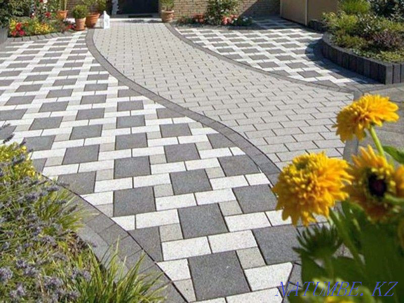 Professional paver installation Almaty - photo 1