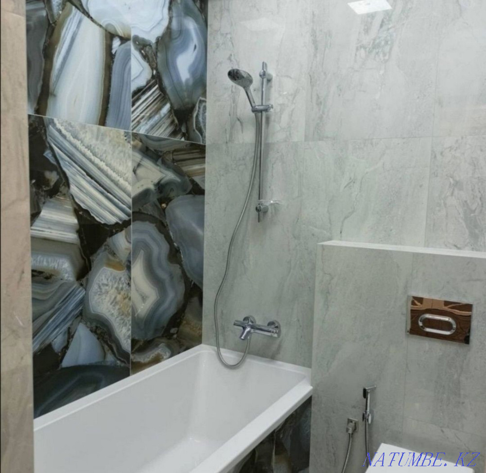 Кафельщик Алматы кладу кафель керамогранит любой сложности Алматы - изображение 3