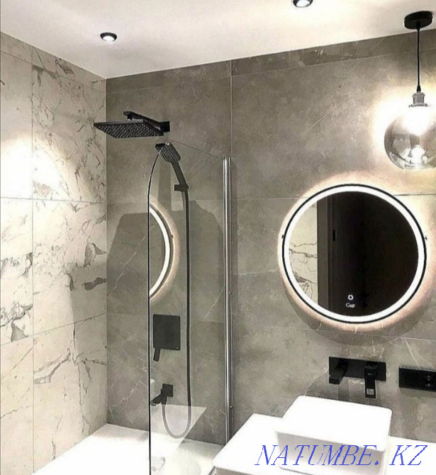 The tiler I put porcelain stoneware and tiles in the photo is my work Almaty - photo 7