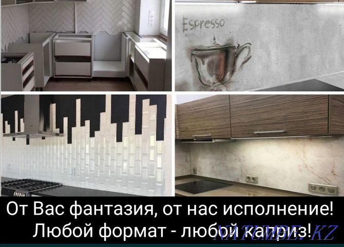 Кафельщик, фартук, широкоформат Алматы - изображение 3