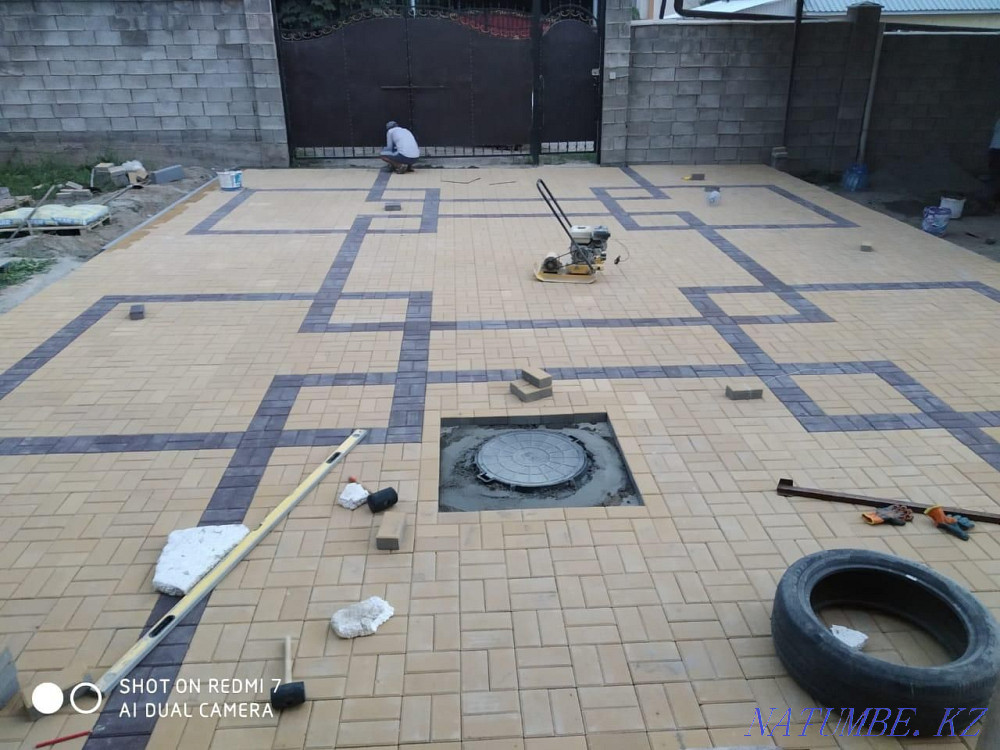 брусчатка  Алматы - изображение 7