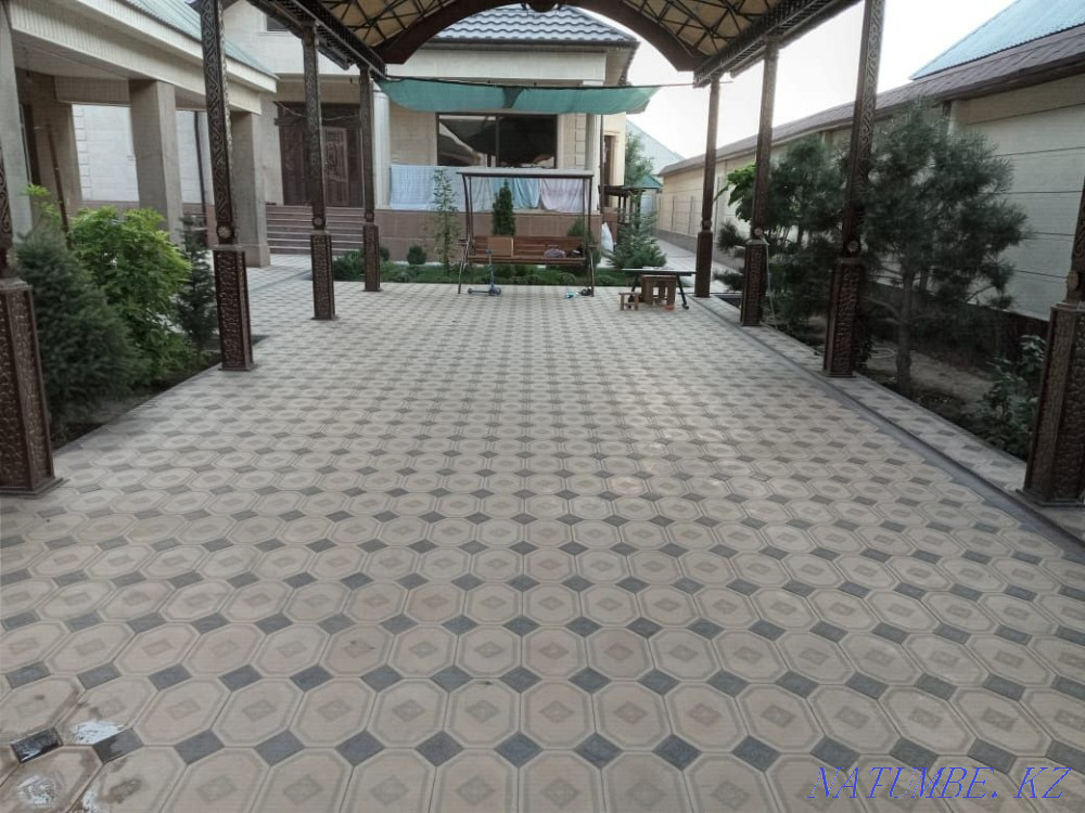 LAYING COB, paving slabs, curb, hatch Кайтпас - photo 2