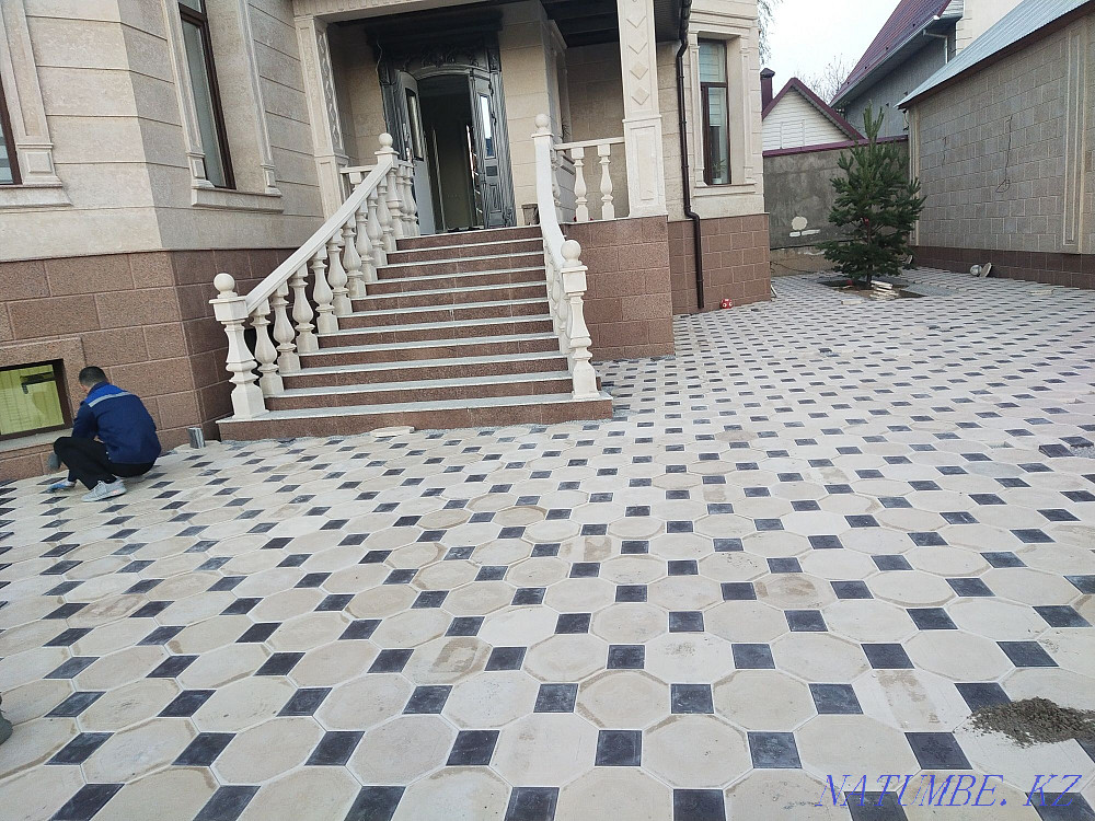 LAYING COB, paving slabs, curb, hatch Кайтпас - photo 1