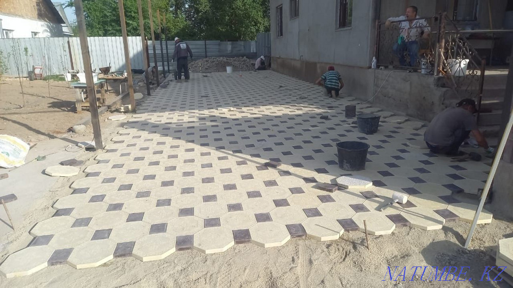 брусчатка  Алматы - изображение 8