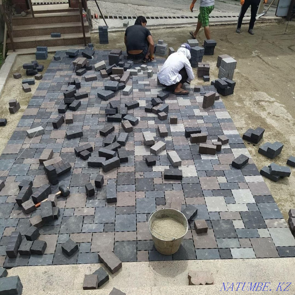 брусчатка  Алматы - изображение 2