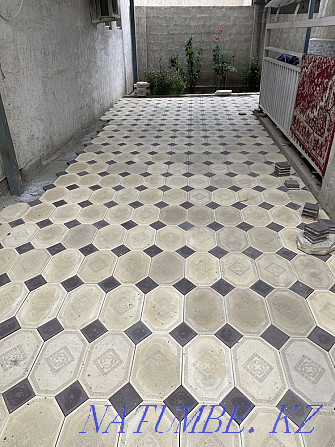 Укладка брусчатки и тротуарной плитки Алматы - изображение 6