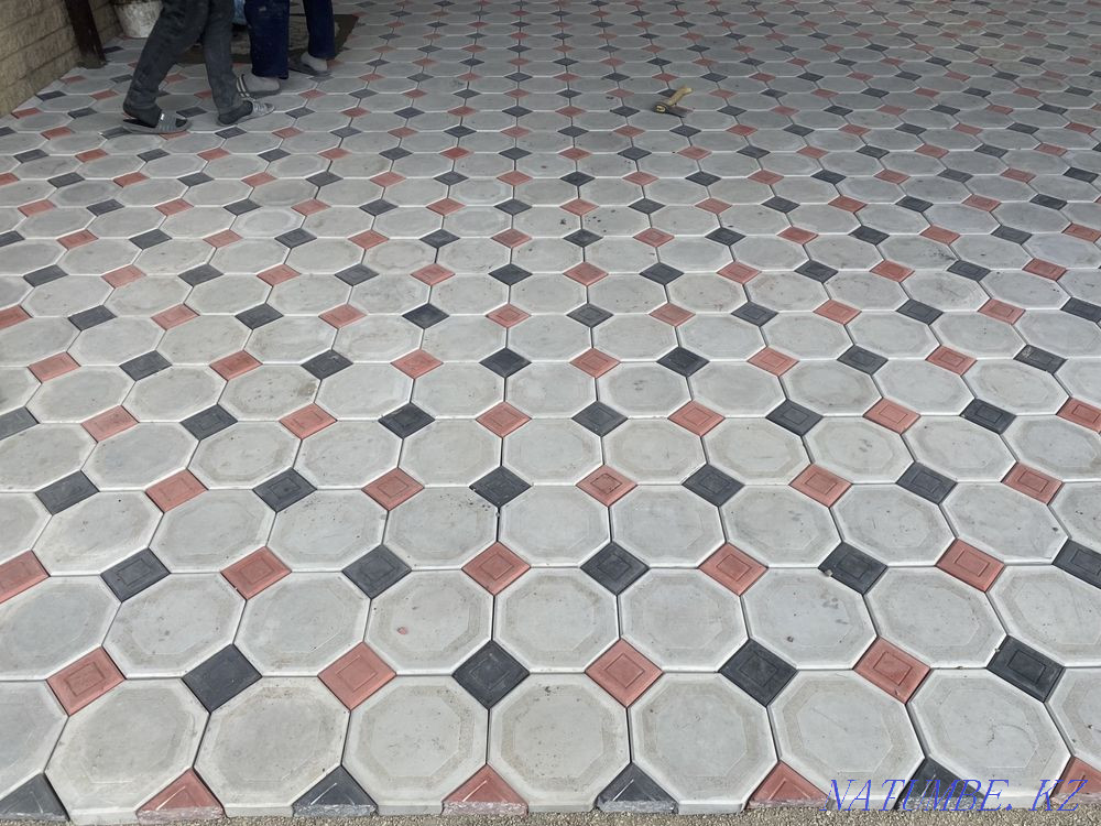 Тротуарлар мен брусчаткаларды төсеу  Алматы - изображение 3